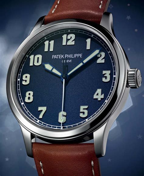 patek philippe ref 1936 pilots watch|Patek Philippe calatrava pilot watch.